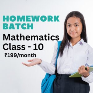 Class 10 Mathematics Homework Plan